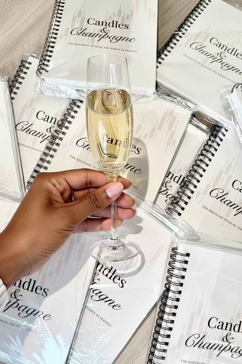 Candles&Champagne - Trading Journal For Women